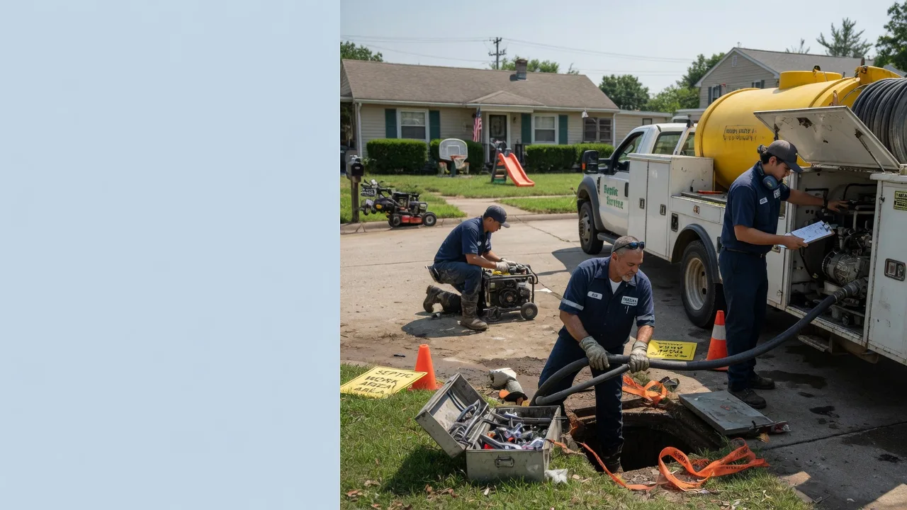 Septic Tank Pumping in Mount Sterling, OH near me